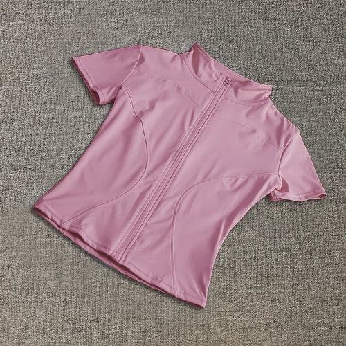 Summer High Quality Waist Slimming Training Tops Women's Quick-drying