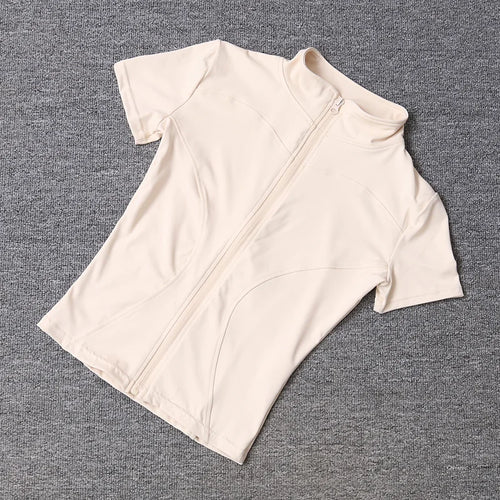 Summer High Quality Waist Slimming Training Tops Women's Quick-drying