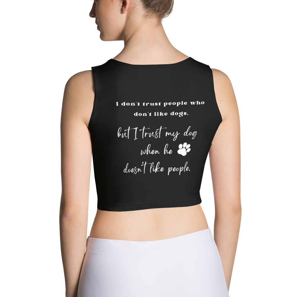 Short blouse, dog mom